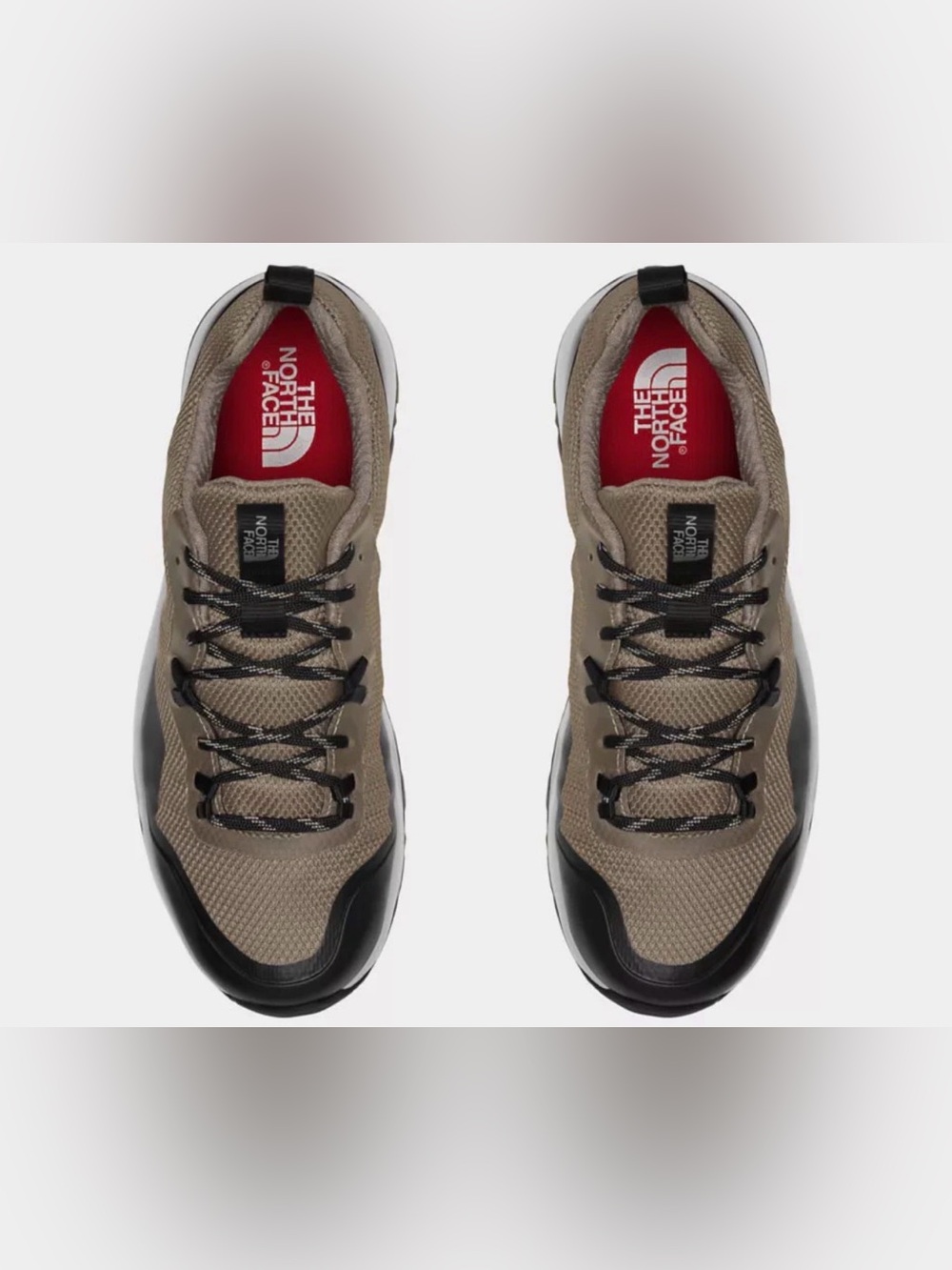 The North Face Men’s Tan and Black Trail Runners